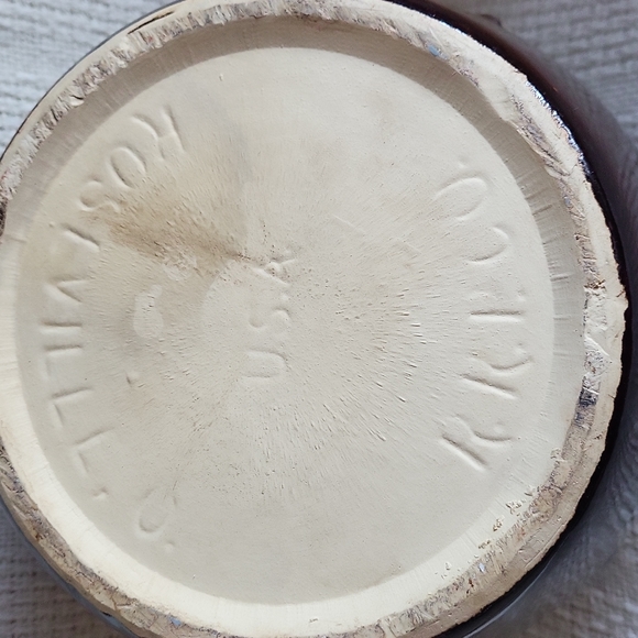 RARE Vintage Bean Pot with lid and two handles - Made in USA - Picture 4 of 7